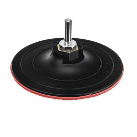 Насадка для дрели и УШМ с липучкой, 125 мм, твердая