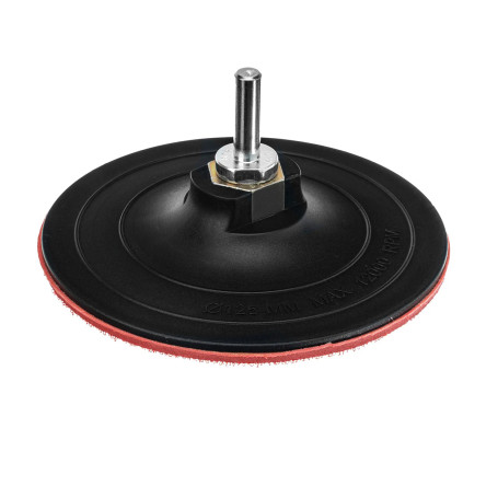 Насадка для дрели и УШМ с липучкой, 125 мм, твердая - Артикул 7623011