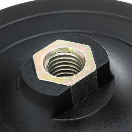 Насадка для дрели и УШМ с липучкой, 125 мм, твердая - Артикул 7623011