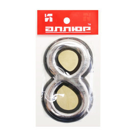 Цифра дверная 8, пластик, хром