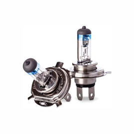 Лампа автомобильная галогеновая H4, 12V, 60/55Вт, P43t, X-treme Vision +150%, CLEARLIGHT - 2 шт