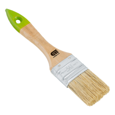 Кисть плоская, натуральная щетина, 36 мм - Артикул 8226211