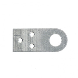 Проушина прямая, 2 мм, 70 х 30 мм, цинк Россия