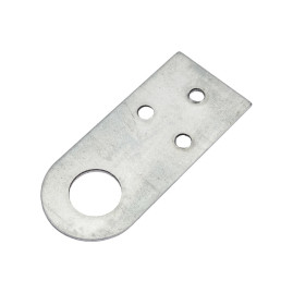 Проушина прямая, 2 мм, 70 х 30 мм, цинк Россия