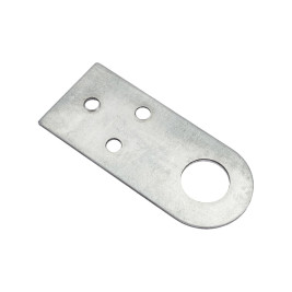 Проушина прямая, 2 мм, 70 х 30 мм, цинк Россия