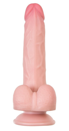 Телесный реалистичный фаллоимитатор My Pretty - 20 см. - Артикул 433319