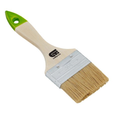 Кисть плоская, натуральная щетина, 63 мм - Артикул 8226411