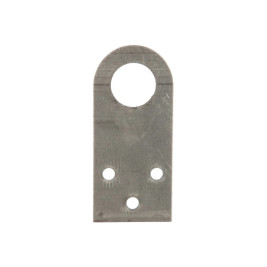 Проушина прямая, 2 мм, 90 х 40 мм, цинк Россия