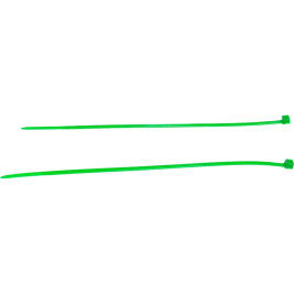 Хомуты, 150 х 2,5 мм, пластиковые, зеленые, 100 шт.