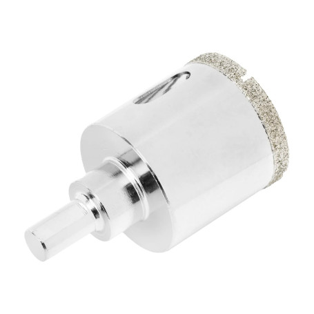 Сверло алмазное по керамограниту, 40 х 67 мм, трехгранный хвостовик - Артикул 72640311