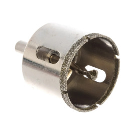 Сверло алмазное по керамограниту, 50 х 67 мм, трехгранный хвостовик