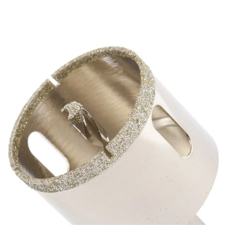 Сверло алмазное по керамограниту, 50 х 67 мм, трехгранный хвостовик - Артикул 72650311