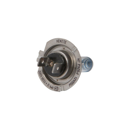 Лампа автомобильная галогеновая H7, 12V, 55Вт, PX26d, +30% яркости, 4000k, Super White Xenite - 1 шт - Артикул 1007090_XNI