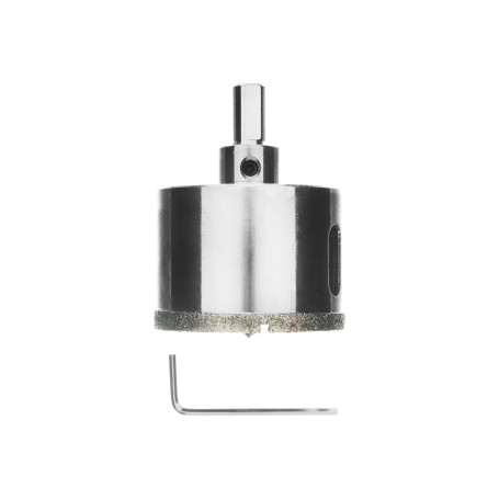 Сверло алмазное по керамограниту, 55 х 67 мм, трехгранный хвостовик - Артикул 72655311