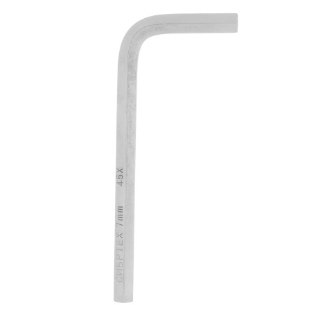 Ключ имбусовый (шестигранник) HEX шестигранник, 7 мм, 45x, закаленный - Артикул 1233411