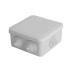 Коробка распаячная с крышкой пылевлагозащищенная 100х100х50 мм - Артикул 10101205