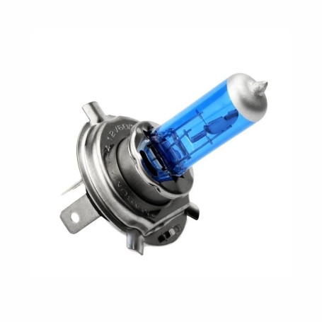 Лампа автомобильная галогеновая H4, 12V, 60/55Вт, P43T, 4200K, BLUE, MASUMA - 1 шт - Артикул L140_MSU