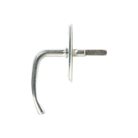 Ручка завертка оконная врезная, цинк - Артикул 9158311