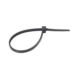 Хомуты, 400 x 4.8 мм, пластиковые, черные, 50 шт