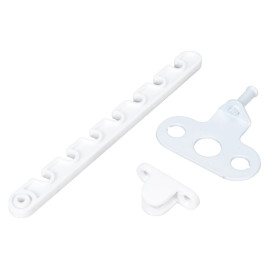 Ограничитель открывания окна, белый, L-165 мм