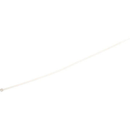 Хомуты, 400 х 8 мм, пластиковые, белые, 50 шт - Артикул 4558211