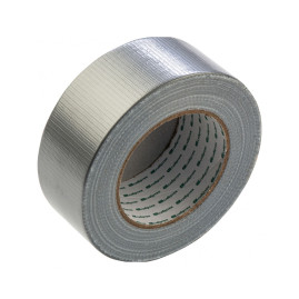 Скотч армированный серый 50 мм