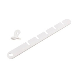 Ограничитель открывания окна, белый, металлический