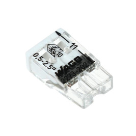 2273-202, Клемма 2 контактная, компактная, 0.5-2.5 кв.мм (10 шт)