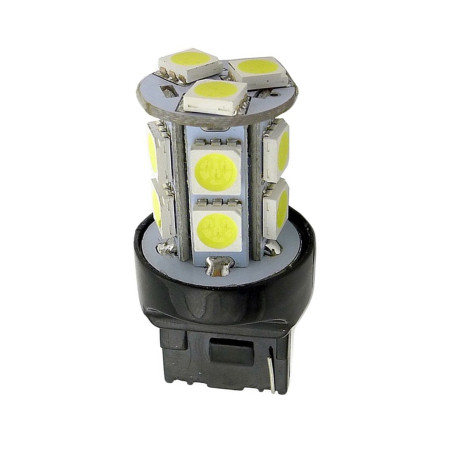 Лампы автомобильные светодиодные W21/5W T20, T048A, 12V, 1.1W, W3x16q, AVS - 2 шт - Артикул A07194S_AV1