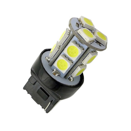 Лампы автомобильные светодиодные W21/5W T20, T048A, 12V, 1.1W, W3x16q, AVS - 2 шт - Артикул A07194S_AV1