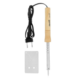 Паяльник с ручкой из дерева, 60 Вт, 220 В.