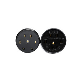 Вилка с розеткой для электрической плиты РШ-ВШ 380В открытой установки