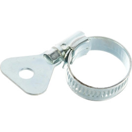 Хомуты металлические 16-25 мм, ширина 10 мм , с метал. ключом, 2 шт.