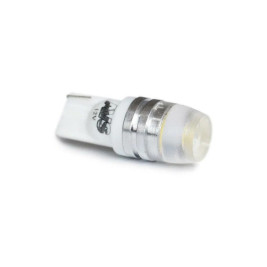 Лампы автомобильные светодиодные W5W T10, T037, 12V, 1.5W, W2.1x9.5d, линза усеченная AVS - 2 шт