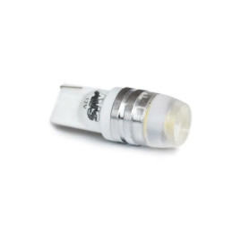 Лампы автомобильные светодиодные W5W T10, T037, 12V, 1.5W, W2.1x9.5d, линза усеченная AVS - 2 шт