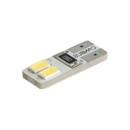 Лампы автомобильные светодиодные W5W, 12V, 0.8Вт, W2.1x9.5d, CANBUS 407, 5000K, 90Lm, XENITE - 2 шт