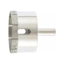 Сверло по стеклу и керамической плитке, 50 х 55 мм, цилиндрический хвостовик