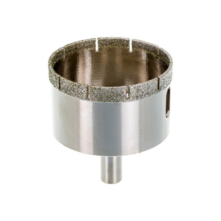 Сверло по стеклу и керамической плитке, 50 х 55 мм, цилиндрический хвостовик - Артикул 72650711