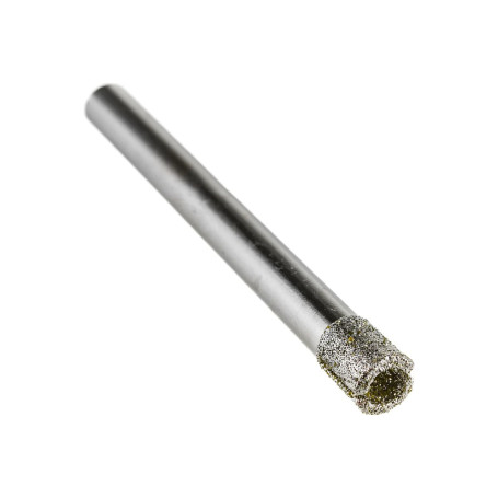Сверло по стеклу и керамической плитке, 6 х 55 мм, цилиндрический хвостовик - Артикул 72606711