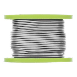 Припой с канифолью, D 1 мм, 50 г, POS61, на пластмассовой катушке.