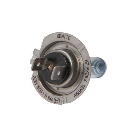 Лампа автомобильная галогеновая H7, 12V, 55Вт, PX26d, +30% яркости, 4000k, Super White Xenite - 2 шт - Артикул 1007046_XNI