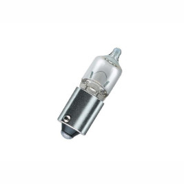 Лампа автомобильная галогеновая H6W, 12V, 6Вт, BAX9s, Pure Light Standart, BOSCH - 1 шт