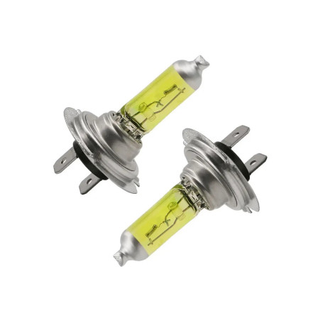 Лампа автомобильная галогеновая H7 желтые, 12V, 55Вт, 3000К, Pх26d, ANTI-FOG ATLAS AVS - 2 шт - Артикул A78626S_AV1