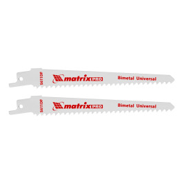 Полотна универсальные для сабельной пилы S611DF 125/4.3 мм, Bimetal, 2 шт
