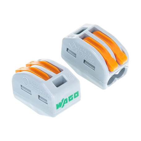 Клемма WAGO 0,08-4мм2 32A Cu 222-412 10 шт. - Артикул 222-412