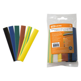 Термоусадка нг 10/5 (7 цветов по 3 шт*10см)