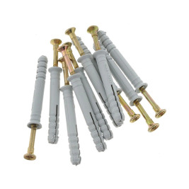 Дюбель-гвоздь потай 6х60 мм, 10 шт