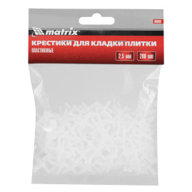 Крестики, 2,5 мм, для кладки плитки, 200 шт