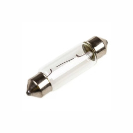 Лампа автомобильная накаливания C10W, 12V, 10Вт, SV8.5, L 35мм, LYNXAUTO - 1 шт