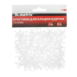 Крестики, 3,0 мм, для кладки плитки, 150 шт